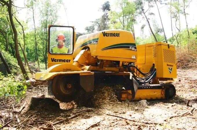 wurzelrodung maschine