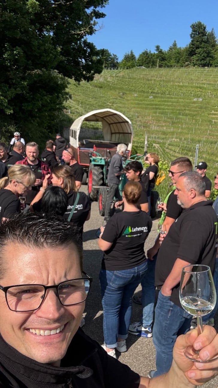 Teamausflug Wein